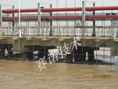 賽諾承接杭州灣海洋碼頭的混凝土缺陷修復(fù)工程 賽諾承接杭州灣海洋碼頭的混凝土缺陷修復(fù)工程