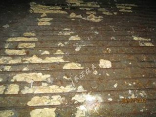 注漿后把大面積疏松的混凝土保護(hù)層破壞