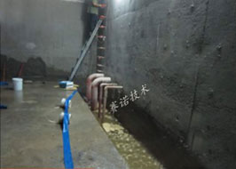 消防水池采用改性MD聚合物防水涂料進行整體防水