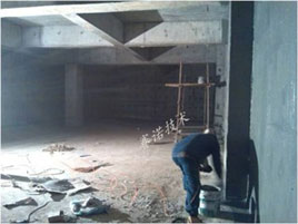 用改性MD聚合物防水涂料進行水池防水