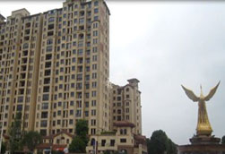 大型高檔社區(qū)采用改性MD聚合物防水涂料做主要防水材料