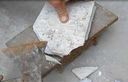 YYPE特種高分子粘結(jié)劑將瓷磚的光面粘結(jié)在一起