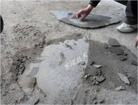 YYPE特種高分子卷材粘結(jié)劑的破壞試驗