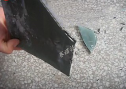 YYPE特種高分子粘結(jié)劑將玻璃粘結(jié)在一起