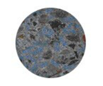 漿料完成氯化物滲透性實驗后,干燥后,樣本表面形成藍(lán)色物質(zhì).該不溶性固體薄膜成分為鐵鋁酸四鈣,為漿料及氯化物反應(yīng)的形成的產(chǎn)物