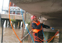 用YYB特種防腐抗?jié)B漿料對海港碼頭進(jìn)行防腐蝕保護(hù)處理