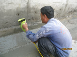 用YYB特種防腐抗?jié)B漿料對水池進(jìn)行防腐抗?jié)B維修處理