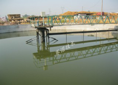 處理后的化工物流園污水處理廠