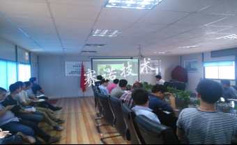 與萬達和中建二局做技術(shù)交流