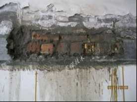 使用普通聚氨酯后重復(fù)漏水，且比最初滲漏問題更加嚴(yán)重