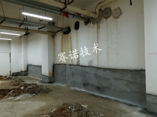 賽諾技術(shù)治理地下車庫漏水