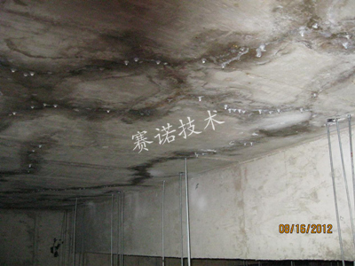 地下車庫漏水頂板裂紋