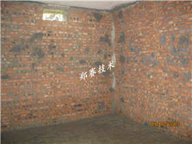  背水面解決磚墻地下室陰角漏水