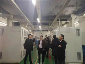 中國(guó)建科院黃靖黃總，河南建材院白召軍白總，張茂亮處長(zhǎng)蒞臨鄭州賽諾建材參觀考察