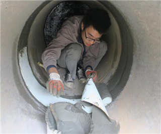 PCCP管道承插口滲漏 冗余密封綜合治理 PCCP管道承插口滲漏 冗余密封綜合治理