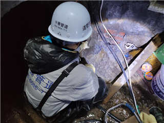 PCCP管道承插口滲漏 冗余密封綜合治理 PCCP管道承插口滲漏 冗余密封綜合治理