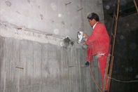 新疆地下車庫側(cè)墻漏水治理案例