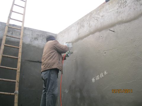 南昌化工廠污水池漏水治理案例